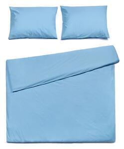 Favi Lenjerie pentru pat dublu din bumbac bonami selection, 160 x 220 cm, albastru azuriu Ofertă