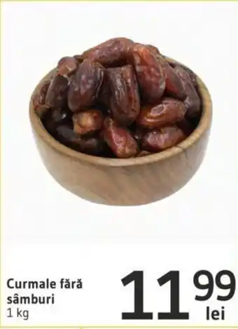 Supeco Curmale fără sămburi 1kg Ofertă