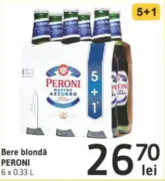 Supeco Peroni Bere blondă 6 x 0,33l Ofertă