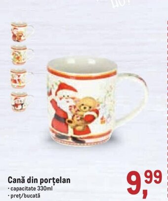 Cană din porțelan