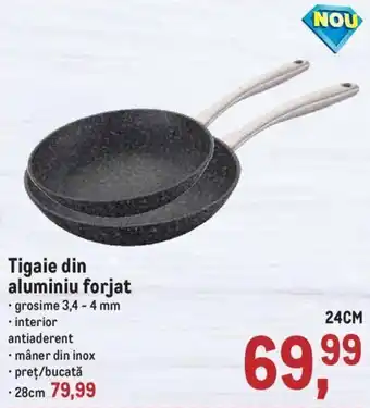 Nou Tigaie din aluminiu forjat 24cm