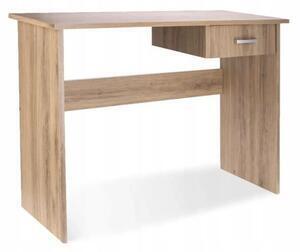 Favi Birou calculator, mdf, 1 sertar, stejar, 100x40x74 cm, jumi Ofertă