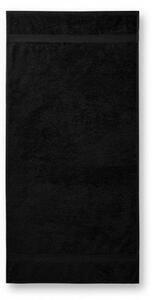 Favi Prosop de baie frotir terry bath towel - neagră | 70 x 140 cm Ofertă