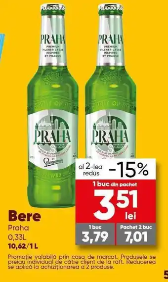 PROFI Praga 0,33 L Bere Ofertă