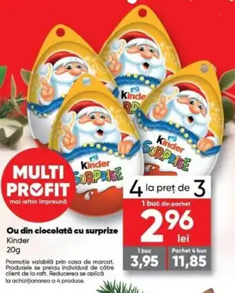 Kinder Ou din ciocolată cu surprize 20 g