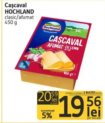 Supeco Hochland Cașcaval clasic / afumat 450 g Ofertă