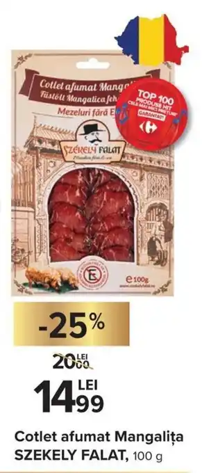 Szekely falat Cotlet afumat Mangalița 100 g