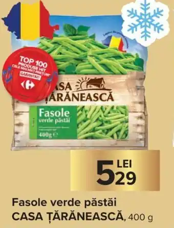 Casa Țărănească Fasole verde păstăi