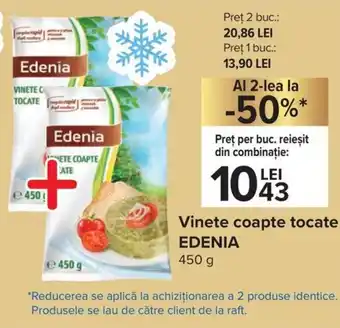 Carrefour Edenia Vinete coapte tocate 450 g Ofertă