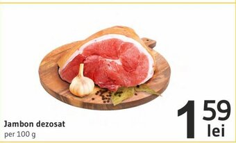 Jambon dezosat per 100 g
