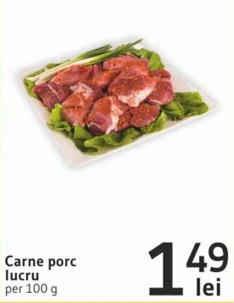 Supeco Carne porc lucru per 100 g Ofertă