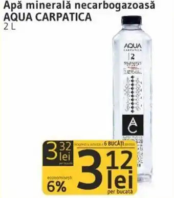 Supeco Aqua Carpatica Apă minerală necarbogazoasă 2L Ofertă