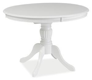 Favi Masa extensibila alba lemn olivia, 106/141x106x76 Ofertă