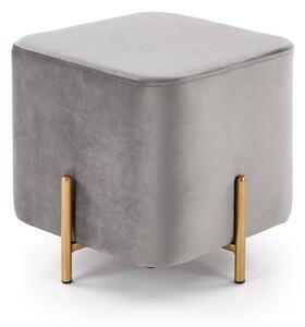 Favi Taburet cu picioare aurii corno, 42x42x42 cm Ofertă