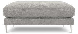 Favi Puf jog cu tapiterie din tesatura structurala, gri deschis Ofertă