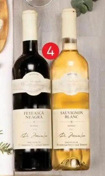 Vin Tohani sauvignon blanc/fetească neagră 0.75L