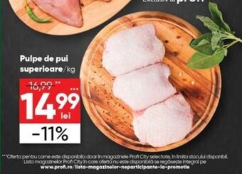 PROFI Pulpe de pui superioare 1kg Ofertă