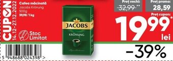 PROFI Jacobs Kronung Cafea măcinată 500 g Ofertă