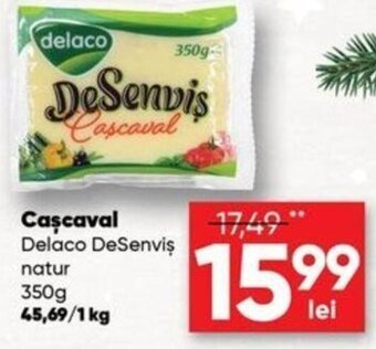 PROFI Delaco Cașcaval DeSenviș natur 350 g Ofertă