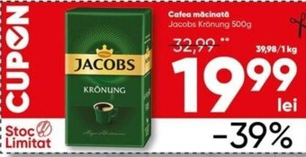 PROFI Jacobs Kronung Cafea măcinată 500 g Ofertă