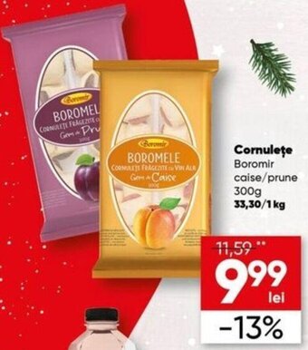 PROFI Boromir caise / prune Cornulețe 300 g Ofertă