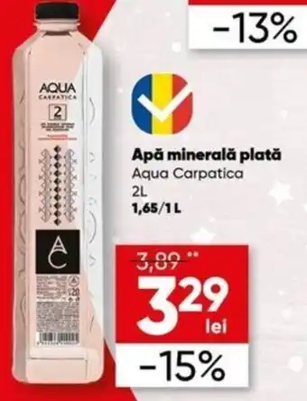 PROFI Aqua Carpatica Apă minerală plată 2L Ofertă