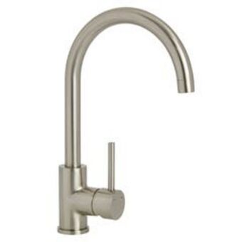 Brico Depôt Baterie de bucatarie, monocomanda, finisaj nichel periat • cooke & lewis katiki Ofertă