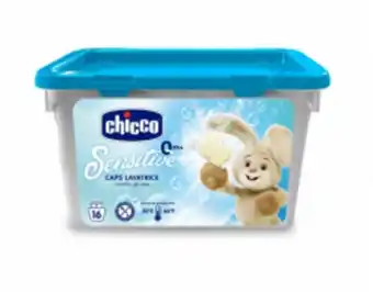 Detergent hipoalergenic chicco, pentru haine, capsule cu gel, 16 bucati, 0luni+
