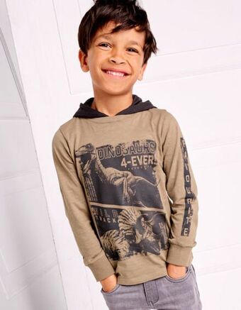 Takko Băieți bluză de corp cu mânecă lungă - glugă Ofertă