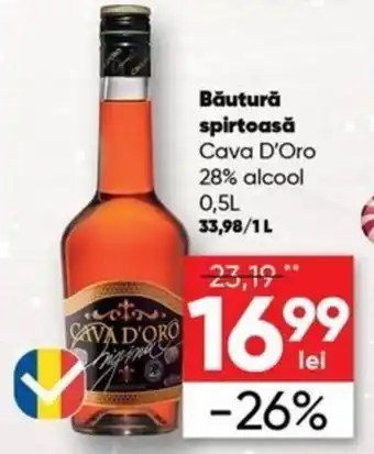 PROFI Cava D'Oro Băutură spirtoasă 28% alcool 0,5L Ofertă