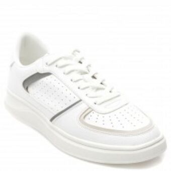 Aldo Pantofi sport aldo albi, drishtia100, din piele ecologica Ofertă