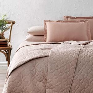 Favi Cuvertura matlasata bumbac 100%, 240x260cm, tac, basic camel(bej) Ofertă