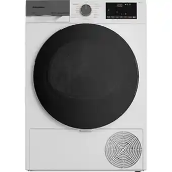 Uscator de rufe hibrid grundig gtp5823gn, 8 kg, 15 programe, clasa a++, alb