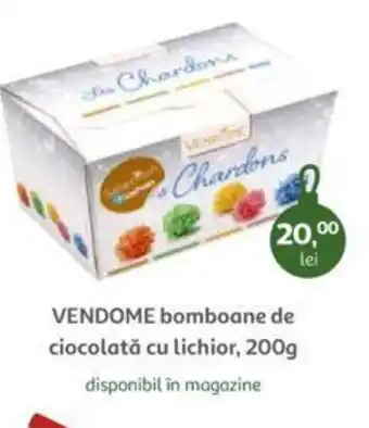 Auchan Vendome bomboane de ciocolată cu lichior 200 g Ofertă
