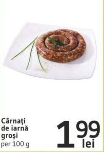 Supeco Cârnați de iarnă groși per 100 g Ofertă