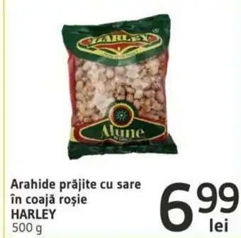 Harley Arahide prăjite cu sare în coajă roșie 500 g