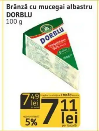 Dorblu Brânză cu mucegai albastru 100 g