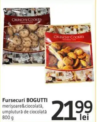 Supeco Bogutti Fursecuri merișoare&ciocolată, umplutură de ciocolată 800 g Ofertă