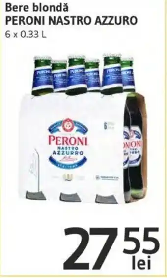 Supeco Peroni Nastro Azzuro Bere blondă 6 x 0.33 L Ofertă