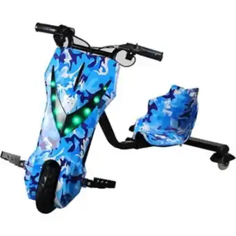 Altex Tricicleta electrica myria drifter sky rider my7039bl, 8inch, albastru marin Ofertă
