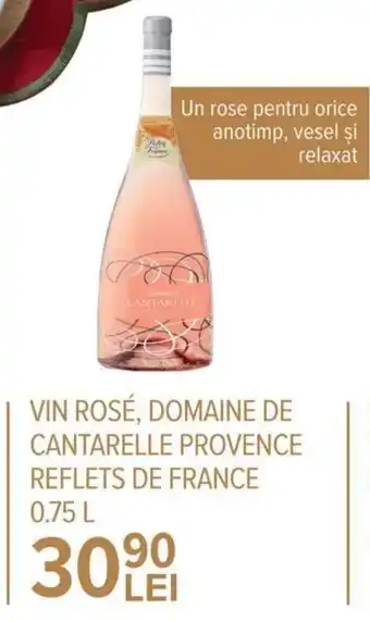 Carrefour Vin Rose, Domaine de cantarelle provence reflets de france 0.75 L Ofertă