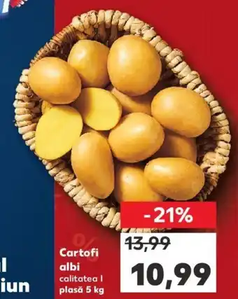 Kaufland Cartofi albi calitatea plasă 5 kg Ofertă