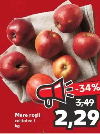 Kaufland Mere roșii calitatea kg Ofertă