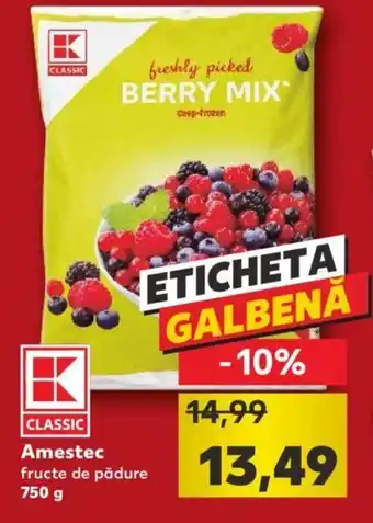 Kaufland Amestec fructe de pădure 750 g Ofertă