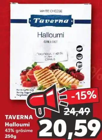 Kaufland Taverna Halloumi 43% grăsime 250 g Ofertă