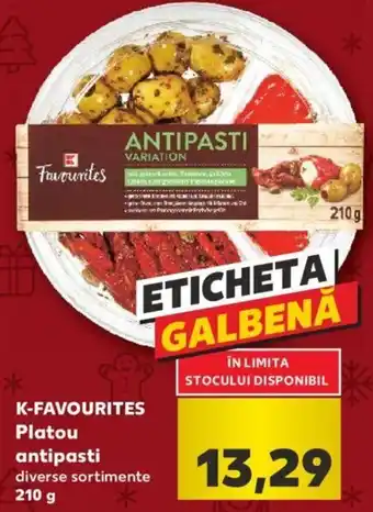 Kaufland K-Favourites Platou antipasti diverse sortimente 210 g Ofertă