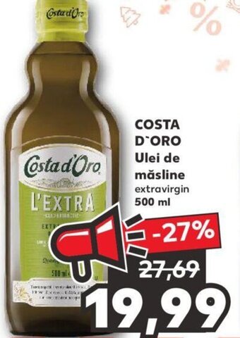 Kaufland Costa D'Oro Ulei de măsline extravirgin 500 ml Ofertă