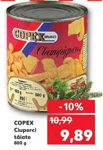 Kaufland Copex Ciuperci tăiate 800 g Ofertă