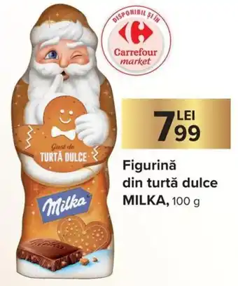 Carrefour Milka Figurină din turtă dulce 100 g Ofertă