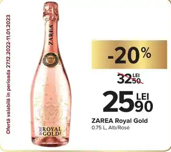 Carrefour Market Zarea Royal Gold 0,75 L Alb/Rose Ofertă
